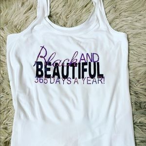 Black and Beautiful Tanks (All Colors)